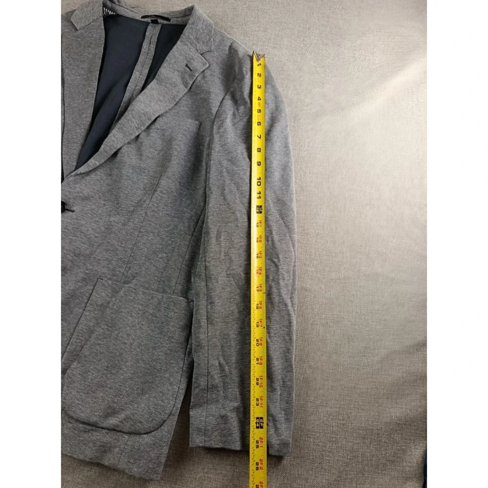 J. Crew Thompson Performance Blazer Mens 44 R Blue Stretch Teacher